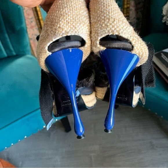 MARC JACOBS BLACK PLATFORMS - Picture 9 of 11